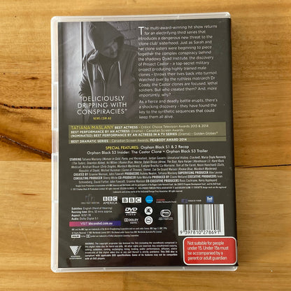 Orphan Black Series 1-5 Complete Set DVD BBC Drama PAL 4 VGC Series 4 is New