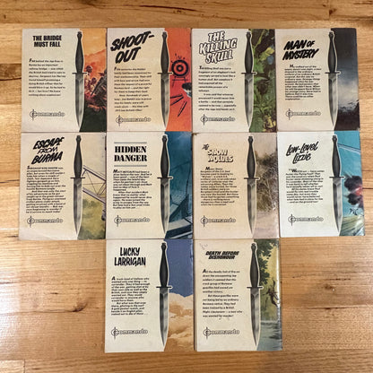 Commando War Comics x 10 Bundle All Published 1981 DC Thomson GD