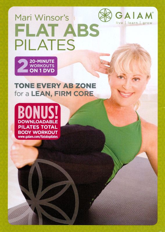 Mari Winsor's Flat Abs Pilates DVD Brand New Sealed