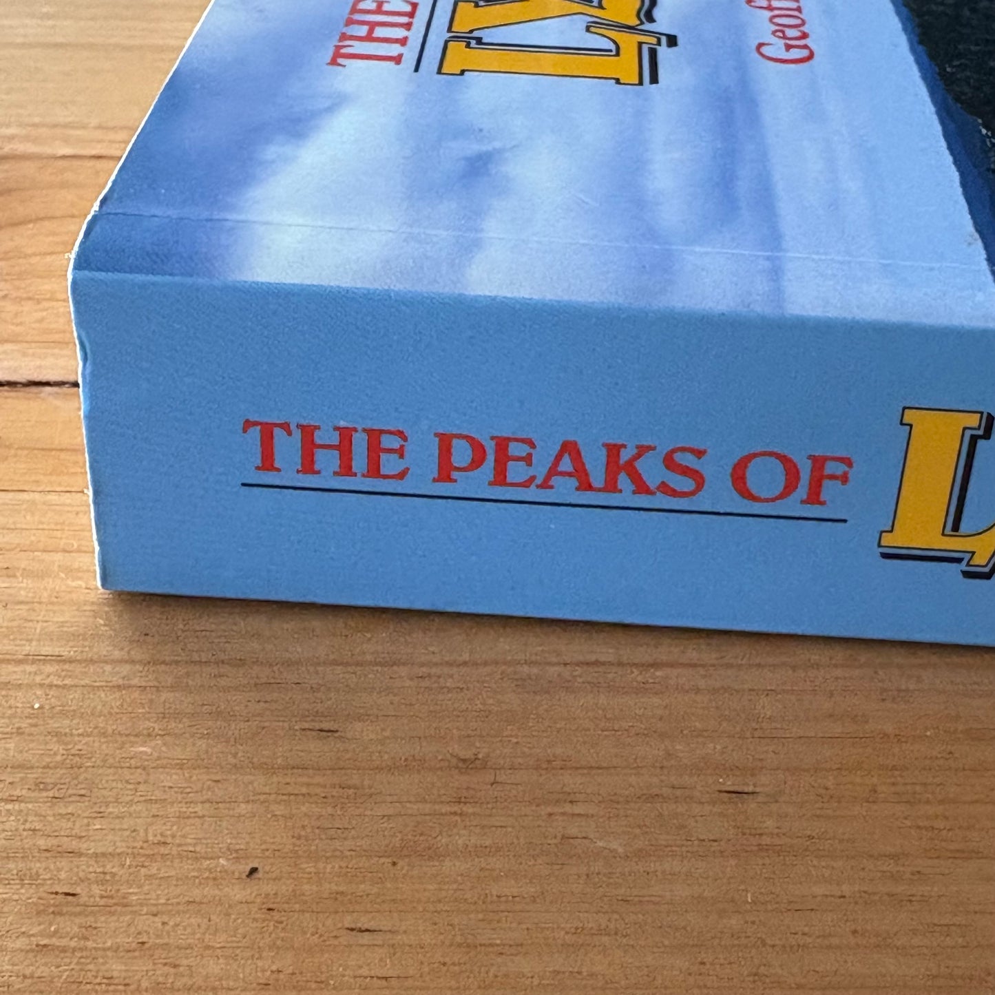The Peaks of Lyell by Geoffrey Blainey Gold Prospecting Paperback 1993 VGC