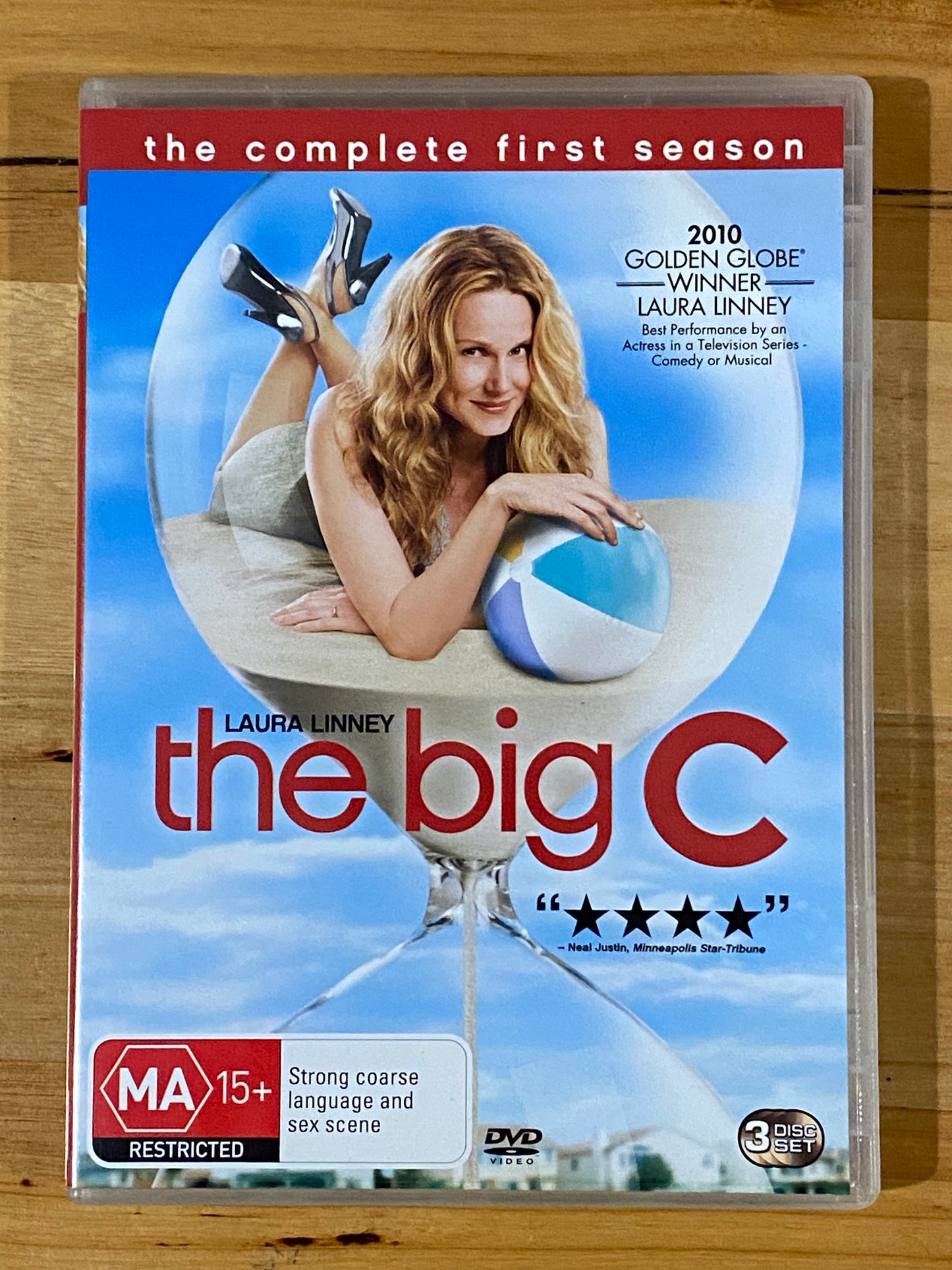 The Big C Complete Set DVD Seasons 1-4 Laura Linney PAL 4 VGC