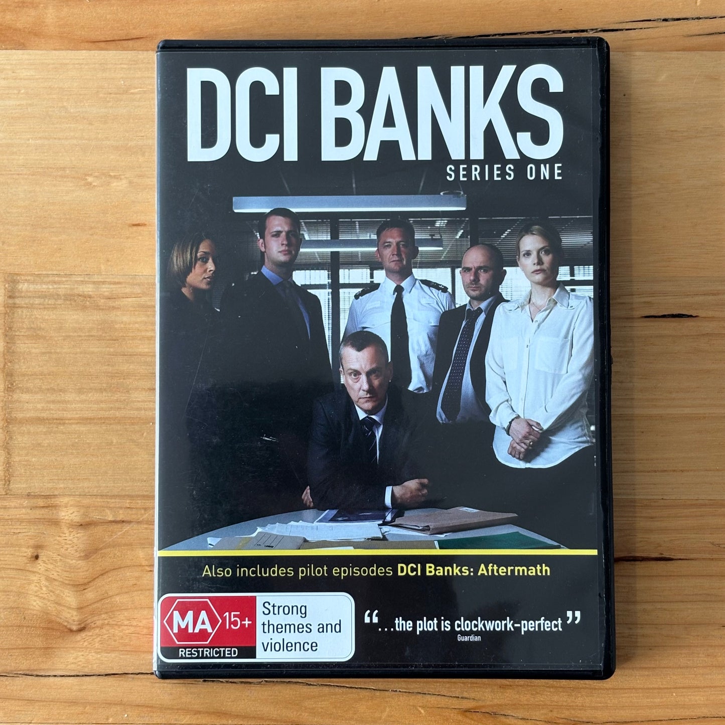 DCI Banks Series 1-5 Complete DVD British Detective Drama 2-Disc PAL 4 VGC
