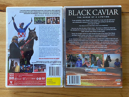 Black Caviar & Makybe Diva DVD 2 Pack Bundle Horse Racing PAL 4 VGC