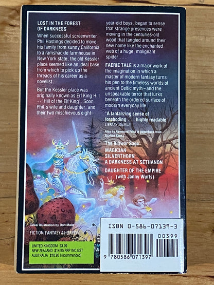 Faerie Tale by Raymond E. Feist Paperback 1988 GD