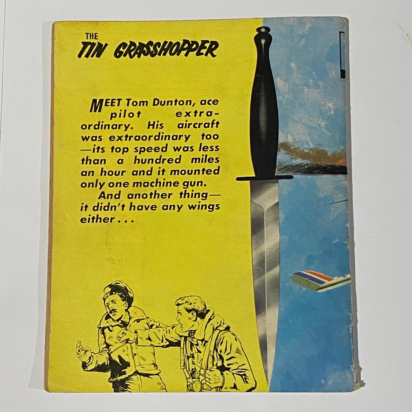 Commando War Comic #650 The Tin Grasshopper 1972