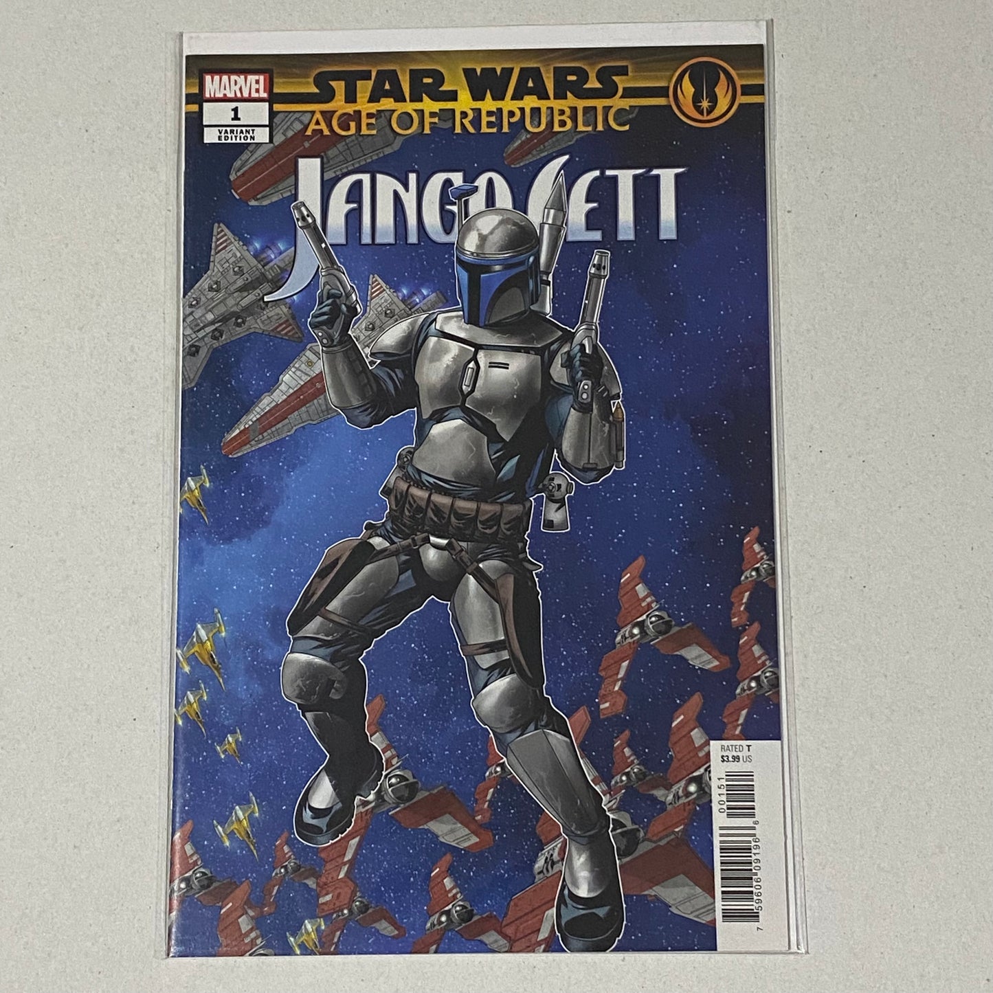 Star Wars: Age of Republic Jango Fett (2019) #1 Mike McKone & Guru-eFX Variant