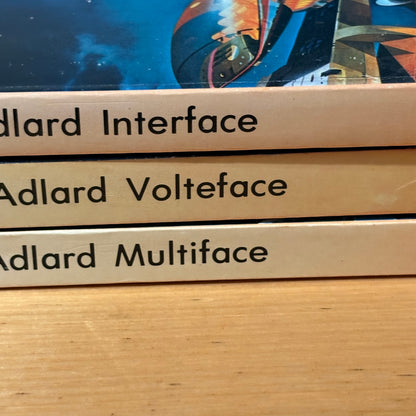 The Tcity Trilogy Mark Adlard Paperback Interface Volteface Multiface 1977
