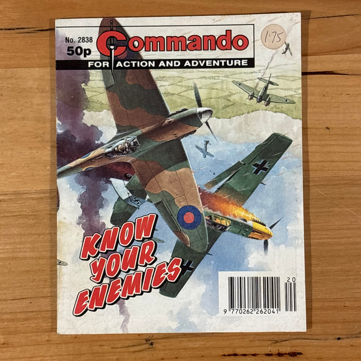 Commando War Comics x 10 Bundle Printed 1995 DC Thomson 294