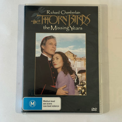 The Thorn Birds & The Missing Years DVD Richard Chamberlain PAL 4 VGC