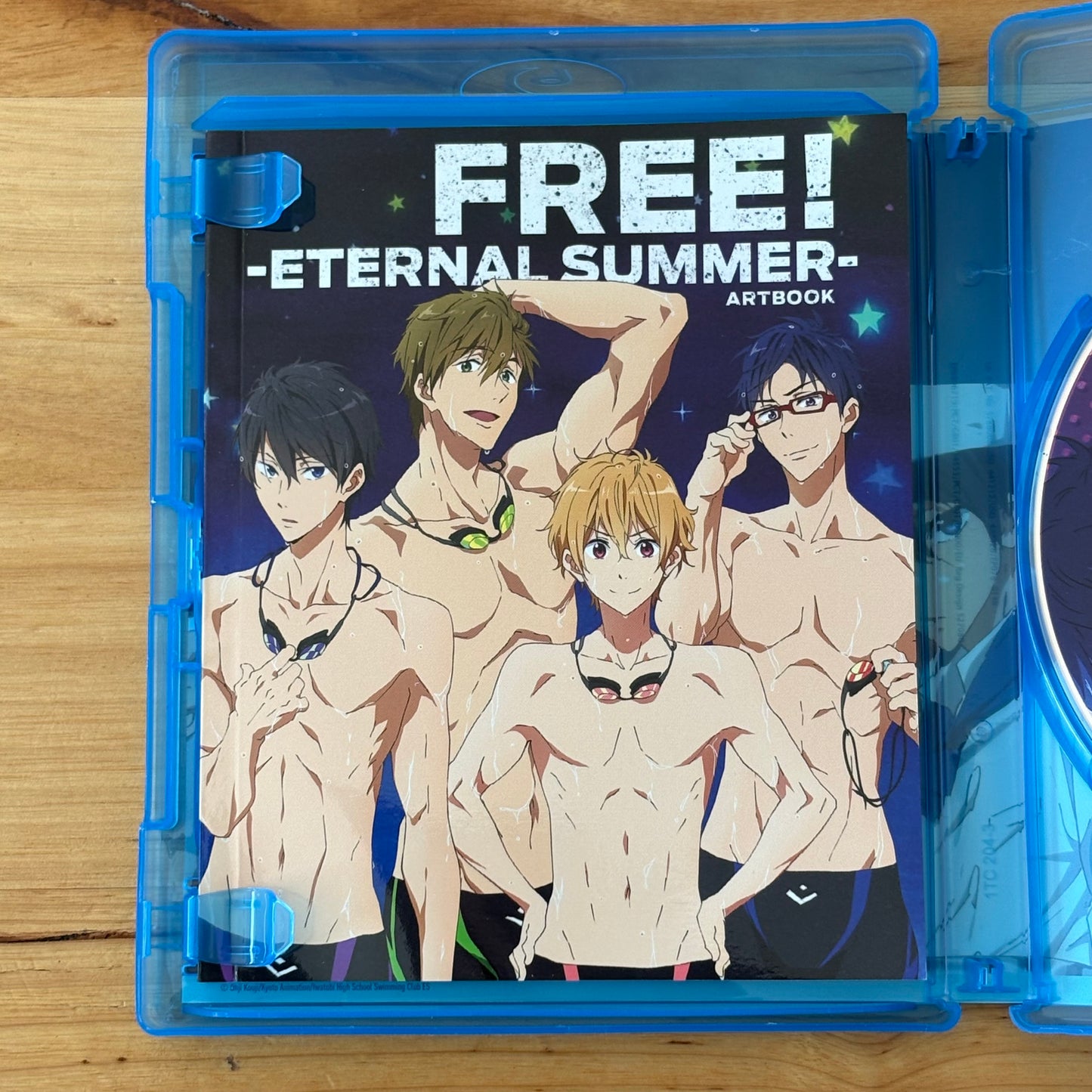 Free! Eternal Summer Limited Collector's Edition Blu-Ray Anime With Both Artbooks Reg B VGC