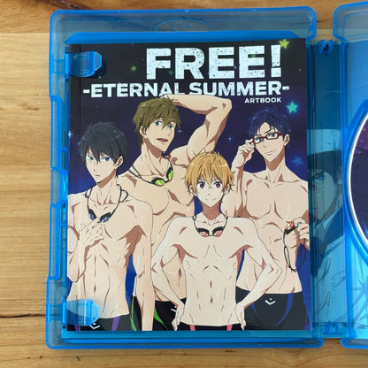 Free! Eternal Summer Limited Collector's Edition Blu-Ray Anime With Both Artbooks Reg B VGC