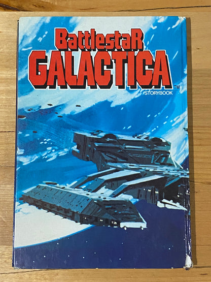 Battlestar Galactica Storybook Book Of The Film 96 Pages Hardcover 1978 GD