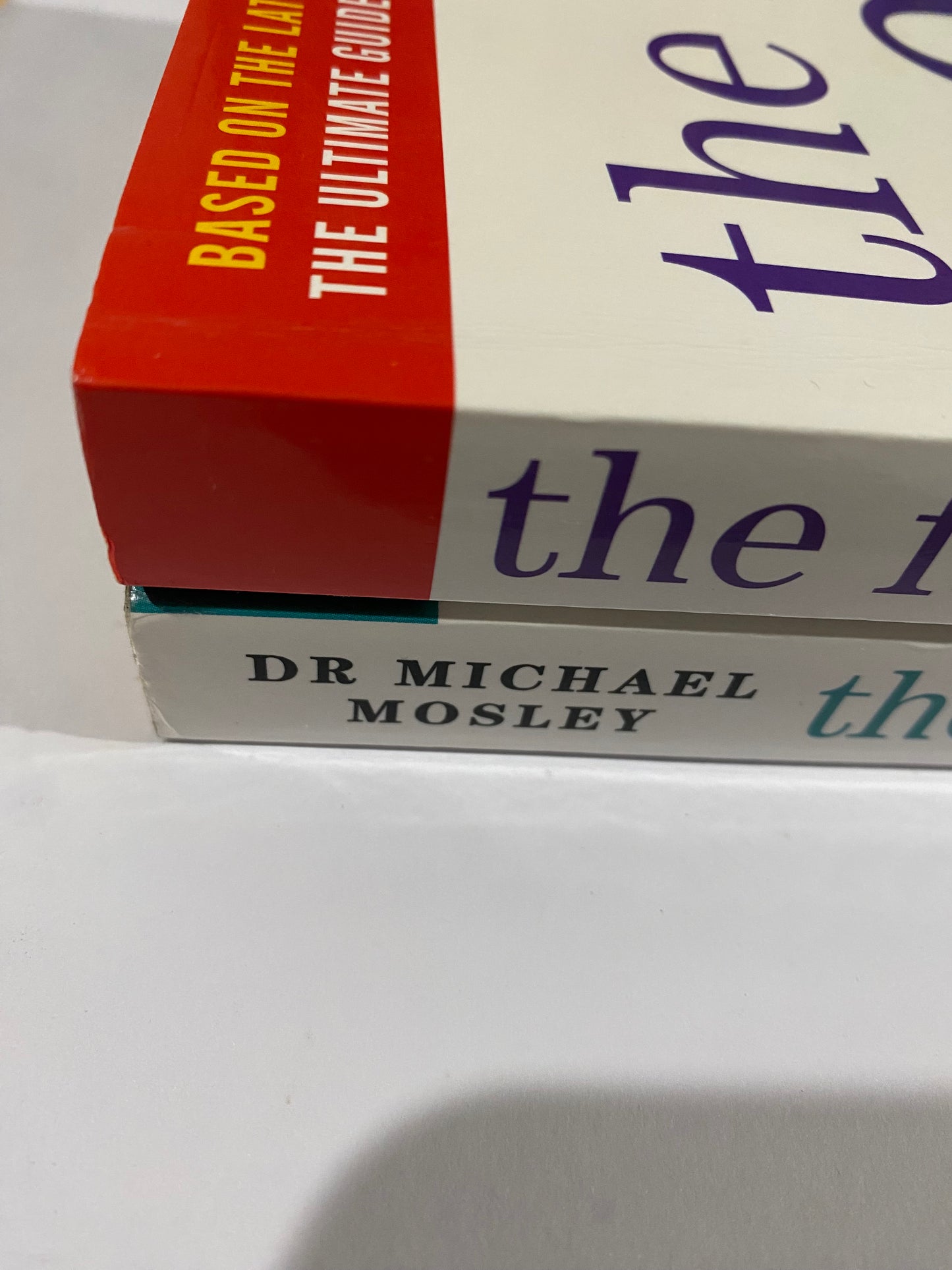 The Fast 800 and The Clever Guts Diet by Dr Michael Mosley 2 x Paperback Book GD