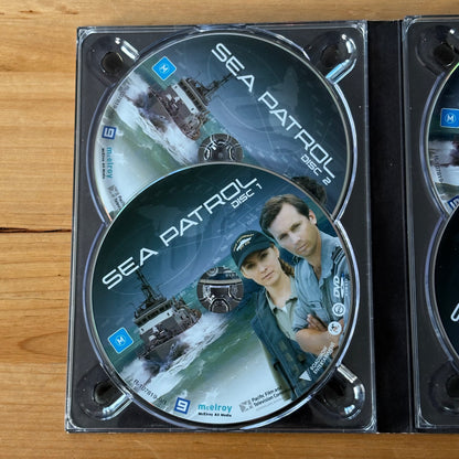 Sea Patrol Series 1-4 DVD Australian Naval Drama 4-Disc PAL 4 VGC
