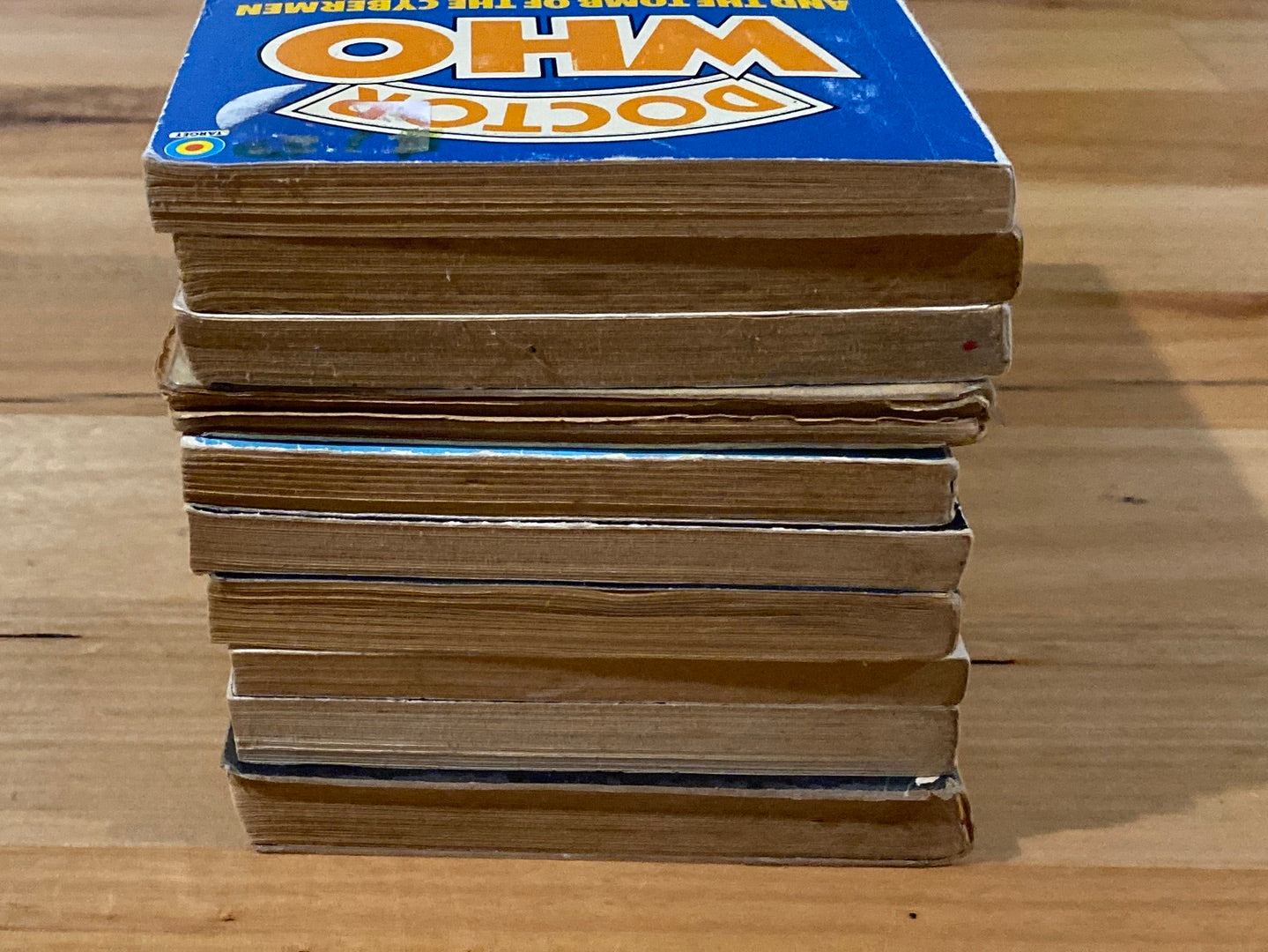 Doctor Who 10 Paperbacks Target Books 1970s, 80s and 90s VGC Bundle 6