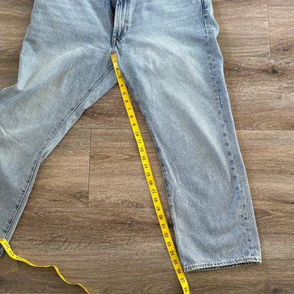 Levis 512 Jeans Straight Leg Size 36L Men's Blue Denim