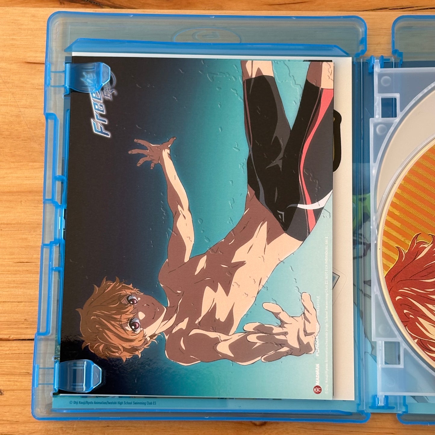 Free! Eternal Summer Limited Collector's Edition Blu-Ray Anime With Both Artbooks Reg B VGC