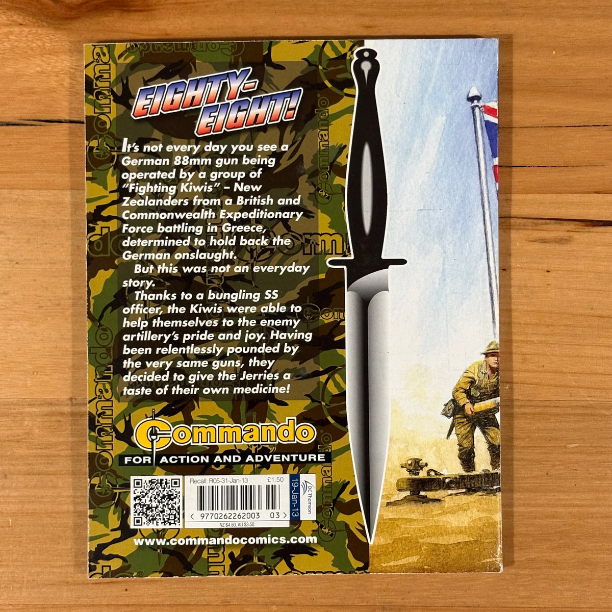 Commando War Comics x 10 Bundle Printed 2012 to 2013 DC Thomson 306