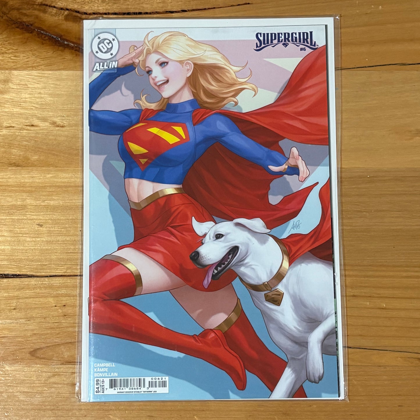 Supergirl (2025) #6 Artgerm Variant
