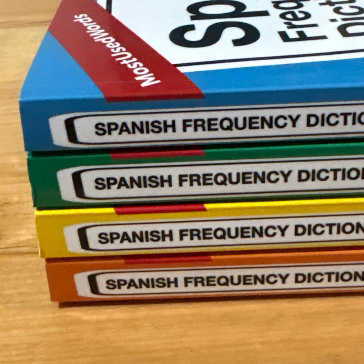Spanish Frequency Dictionary all 4 books MostUsedWords Paperbacks VGC
