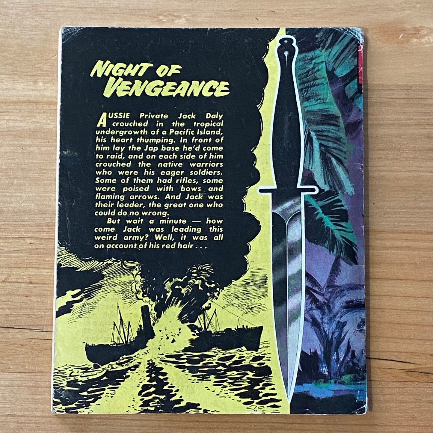 Commando War Comic #692 Night Of Vengeance 1972