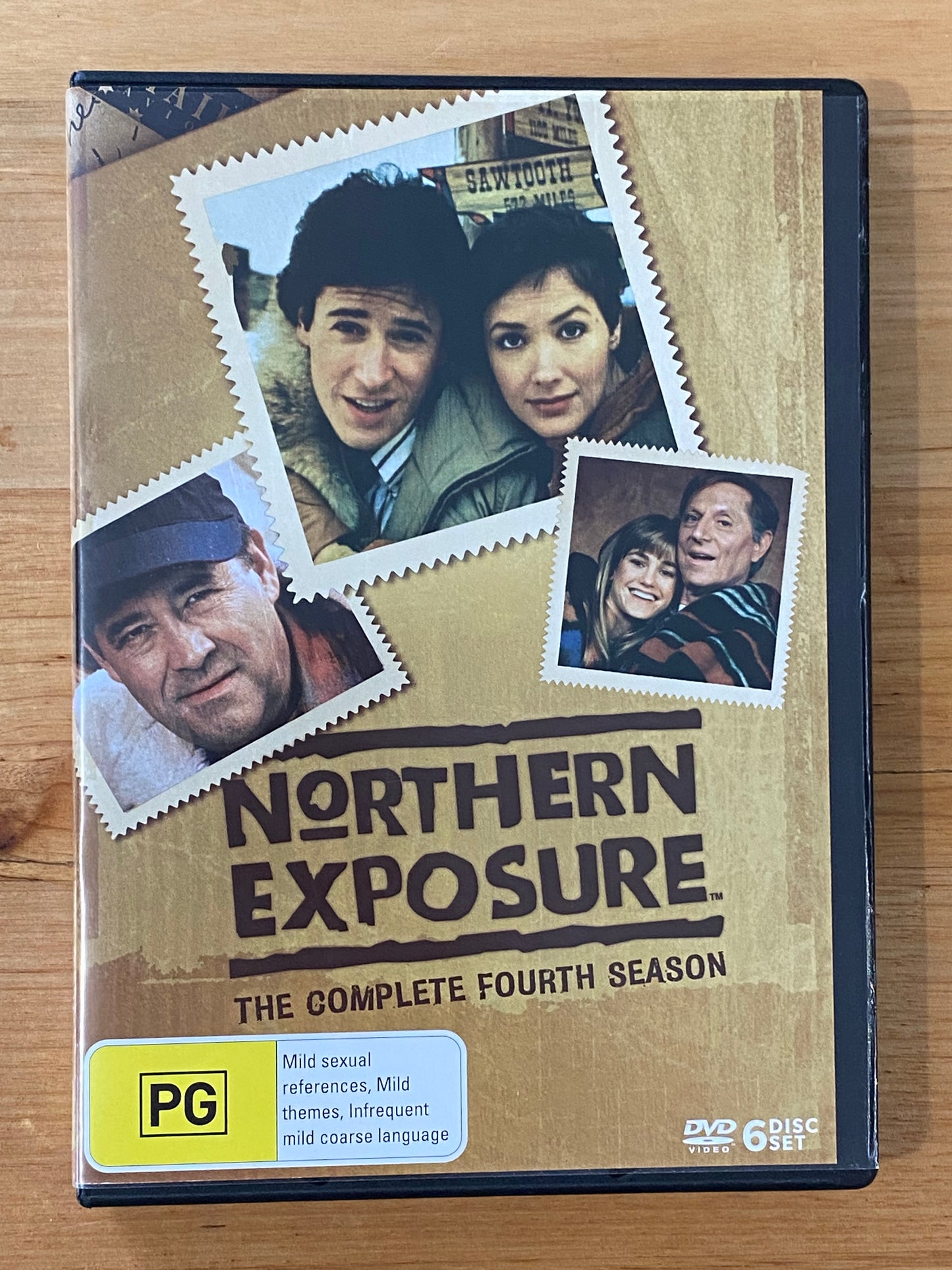 Northern Exposure Seasons 1,3,4 & 5 DVD 6-Disc Set PAL 4 VGC