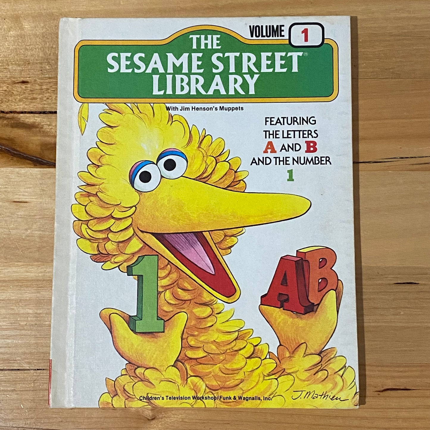 The Sesame Street Library Complete Set Jim Henson 1978-79 Hardcovers GD