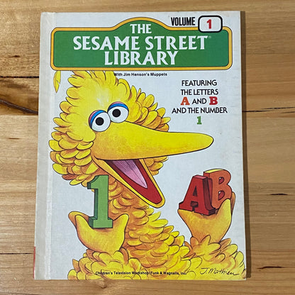 The Sesame Street Library Complete Set Jim Henson 1978-79 Hardcovers GD