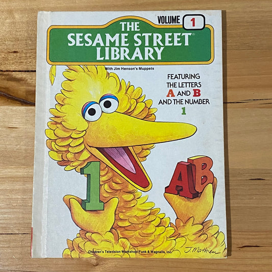 The Sesame Street Library Complete Set Jim Henson 1978-79 Hardcovers GD