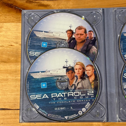 Sea Patrol Series 1-4 DVD Australian Naval Drama 4-Disc PAL 4 VGC