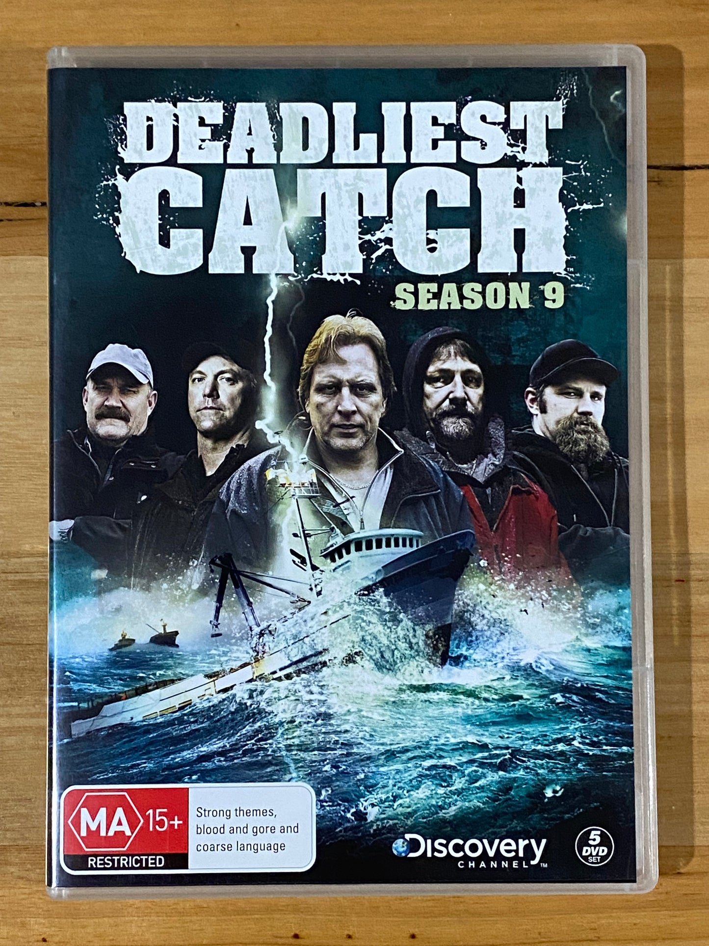 Deadliest Catch Season 1-11 DVD Discovery Channel PAL 4 VGC