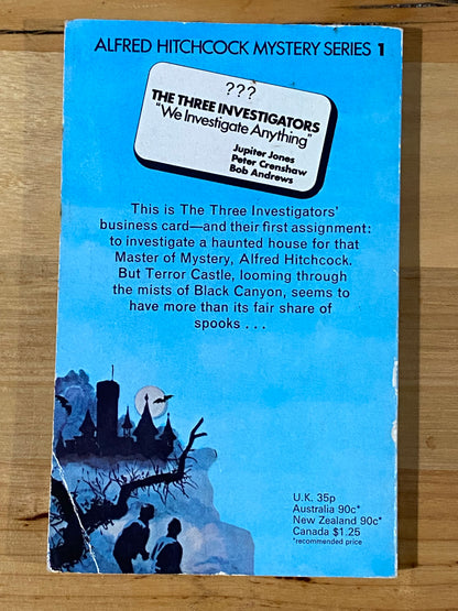 Alfred Hitchcock Three Investigators Vintage Paperback 3 Book Bundle