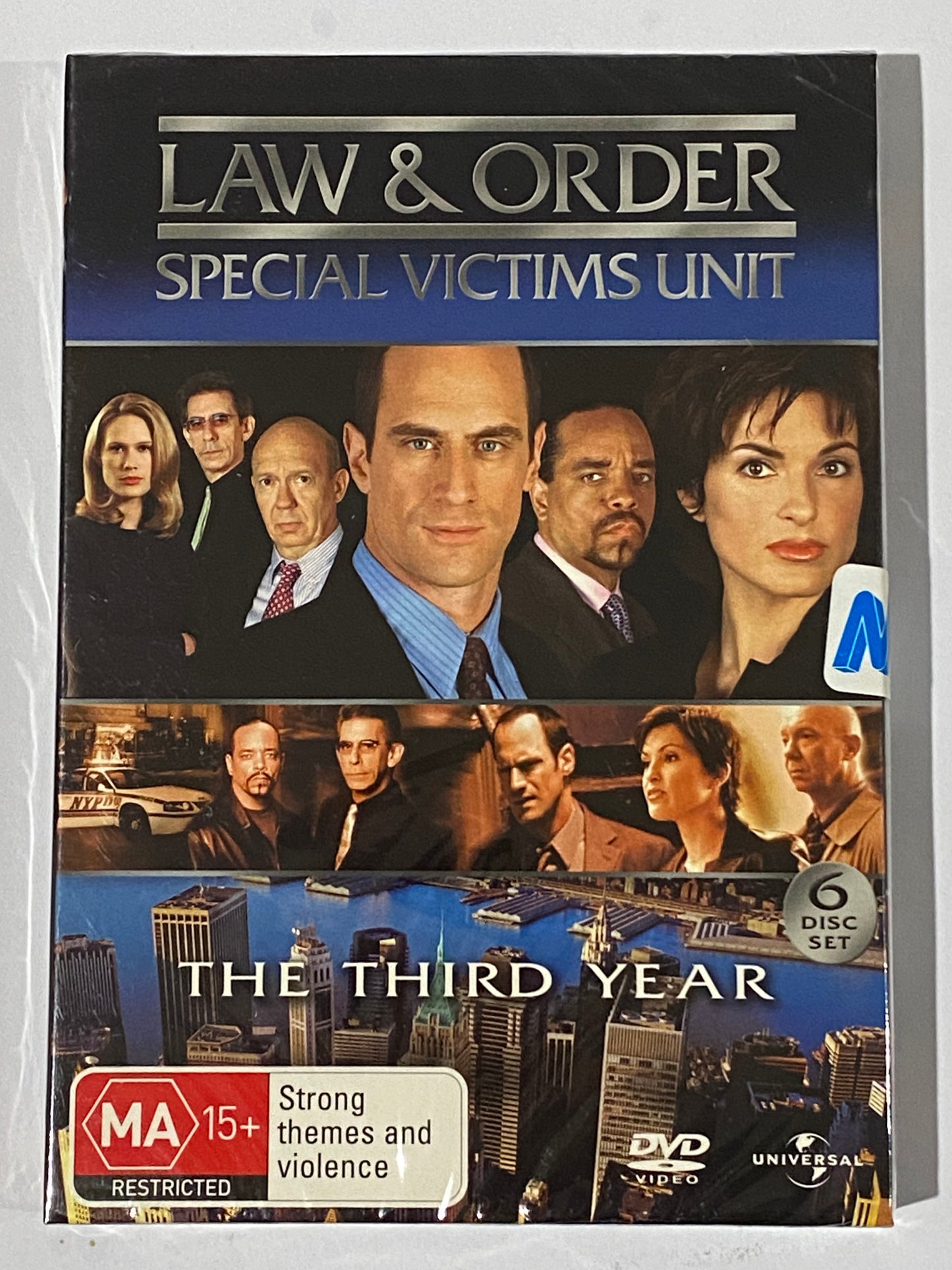 Law & Order SVU Seasons 1-6 DVD PAL 4 Seasons 2,3,5,6 New Sealed