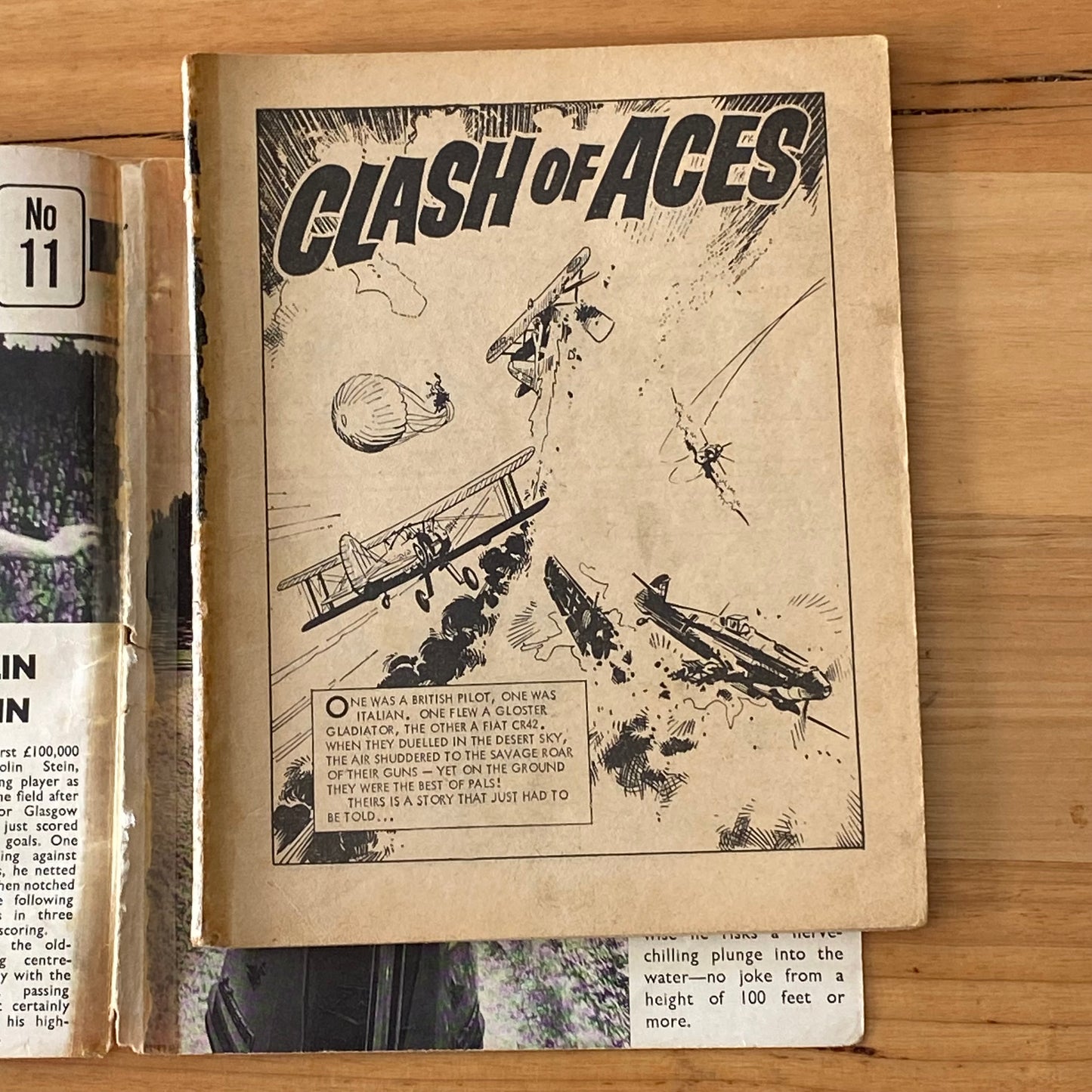 Commando War Comic #465 Clash Of Aces 1970