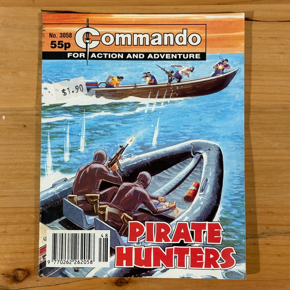 Commando War Comic Bundle x 10 Bundle Printed 1997 DC Thomson 289