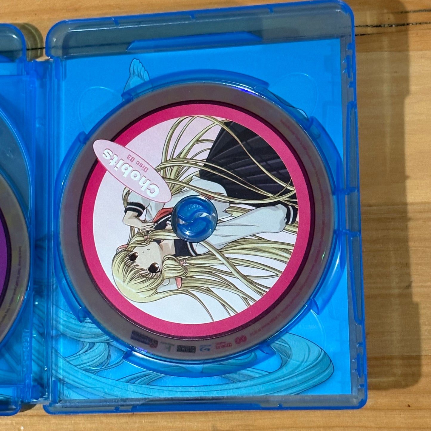 Chobits Collections Blu-Ray Anime 3-Disc Set Region B VGC