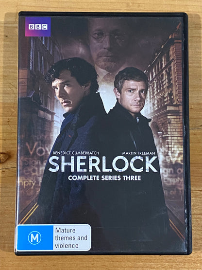 Sherlock Series 1-3 and The Abominable Bride DVD BBC TV PAL 4 VGC