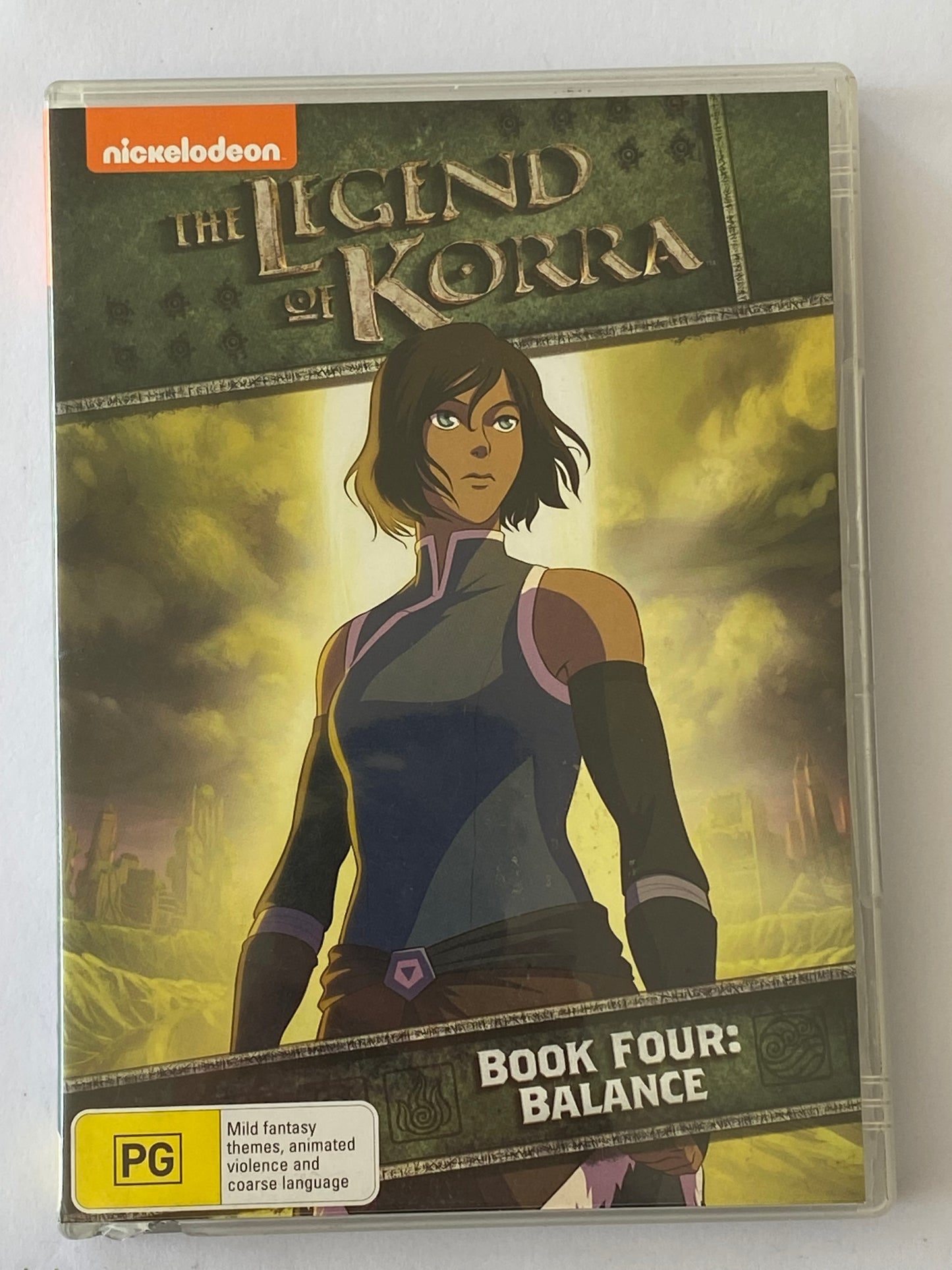 The Legend of Korra Book 1,3 and 4 DVD Animation 2-Disc Set PAL 4 VGC