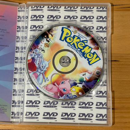 Pokémon The First Movie DVD Mewtwo vs. Mew PAL 4 VGC