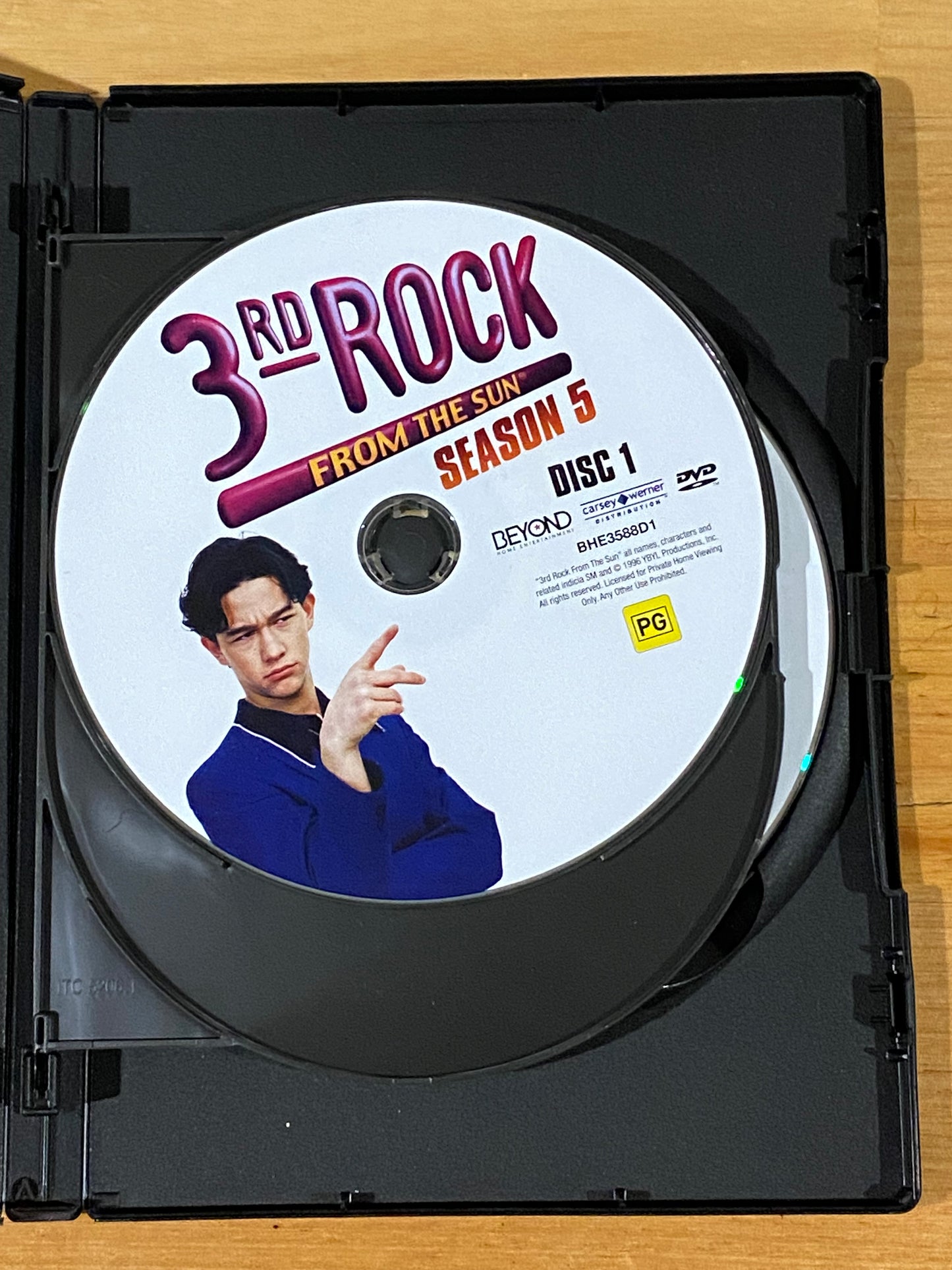 Third Rock From The Sun Season 5 DVD 3-Disc PAL 4 VGC