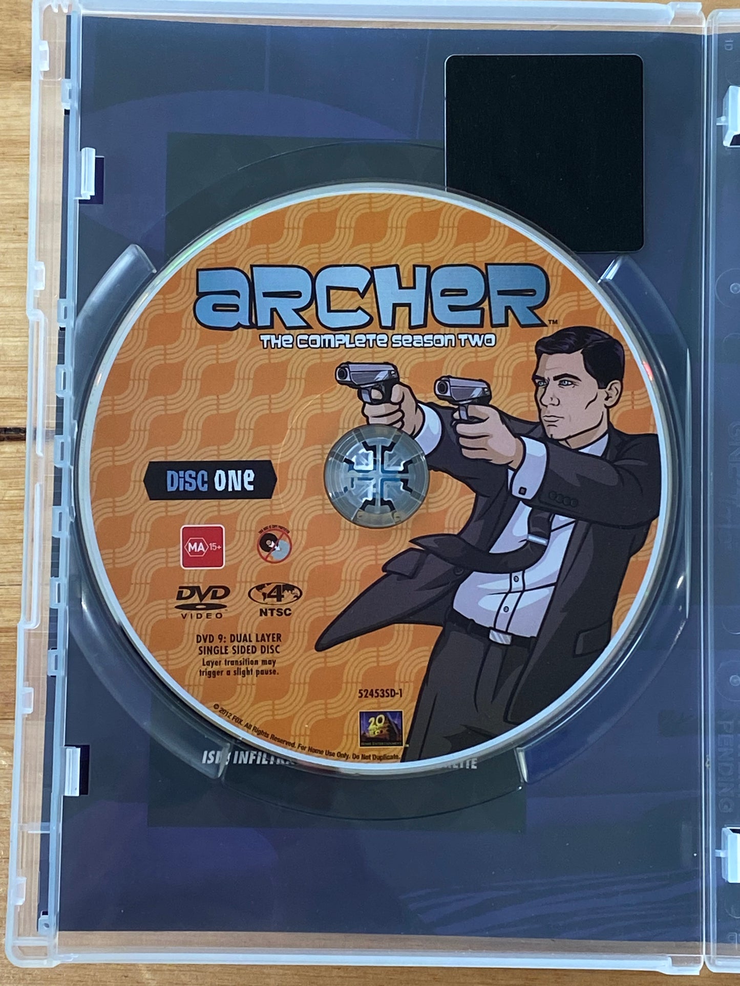 Archer The Complete Seasons 1,2 & 4 DVD Cult Animation 2-Disc Sets NTSC 4 VGC