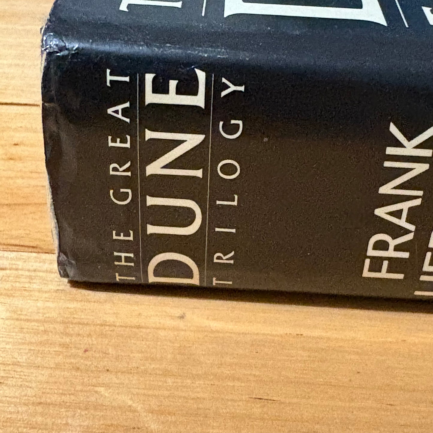 The Great Dune Trilogy by Frank Herbert Hardcover 1984 GD