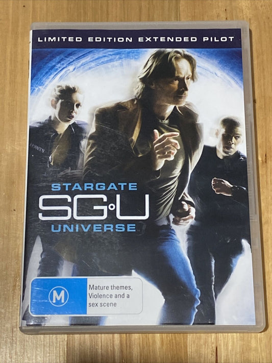 Stargate SG:U Extended Pilot & Complete First Season DVD PAL 4 VGC