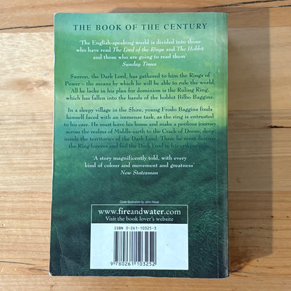 The Lord Of The Rings by J.R.R. Tolkien 2001 Paperback GD