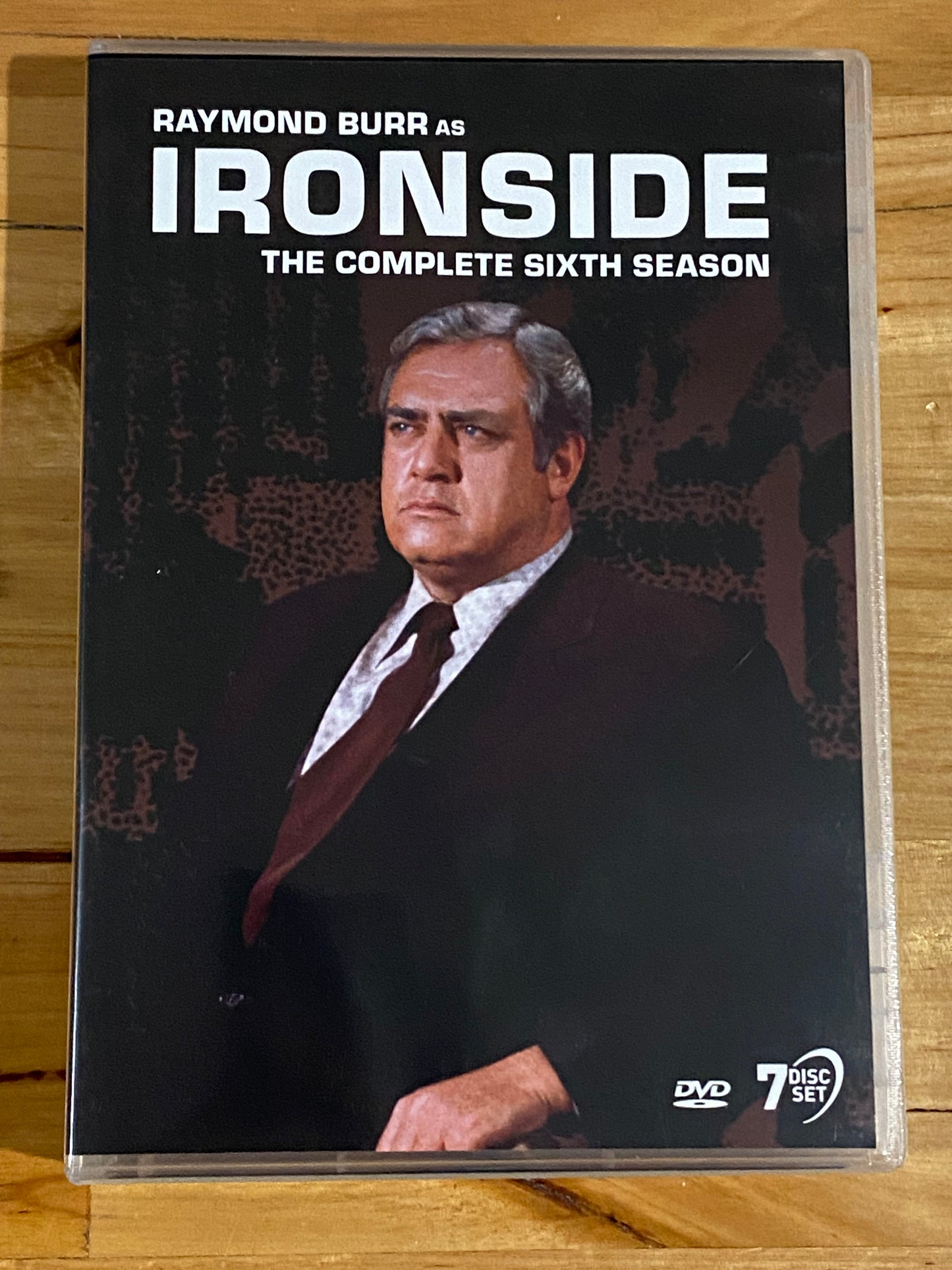 Ironside Complete Sixth Season DVD Raymond Burr 7-Disc PAL 4 VGC