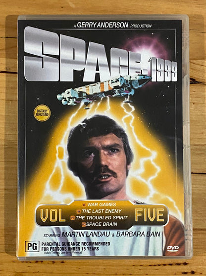 Space 1999 Volumes 3 & 5 DVD Gerry Anderson Digitally Remastered PAL 4 VGC