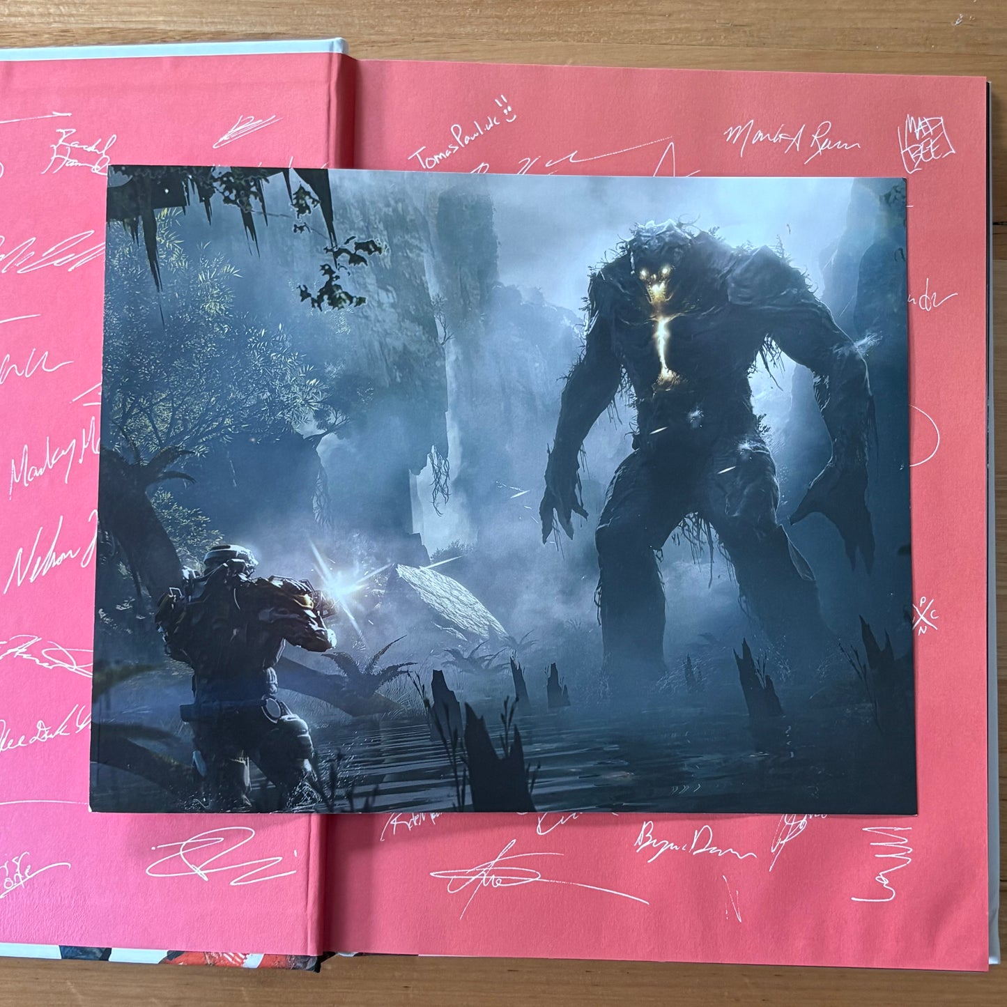 Anthem Collector's Edition Guide With Art Print Hardcover GD
