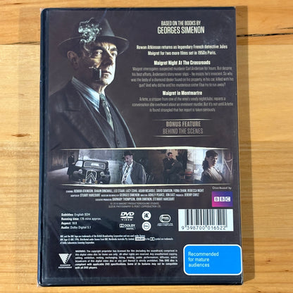 Maigret Series 1 and 2 DVD Rowan Atkinson Drama PAL 4 New Sealed