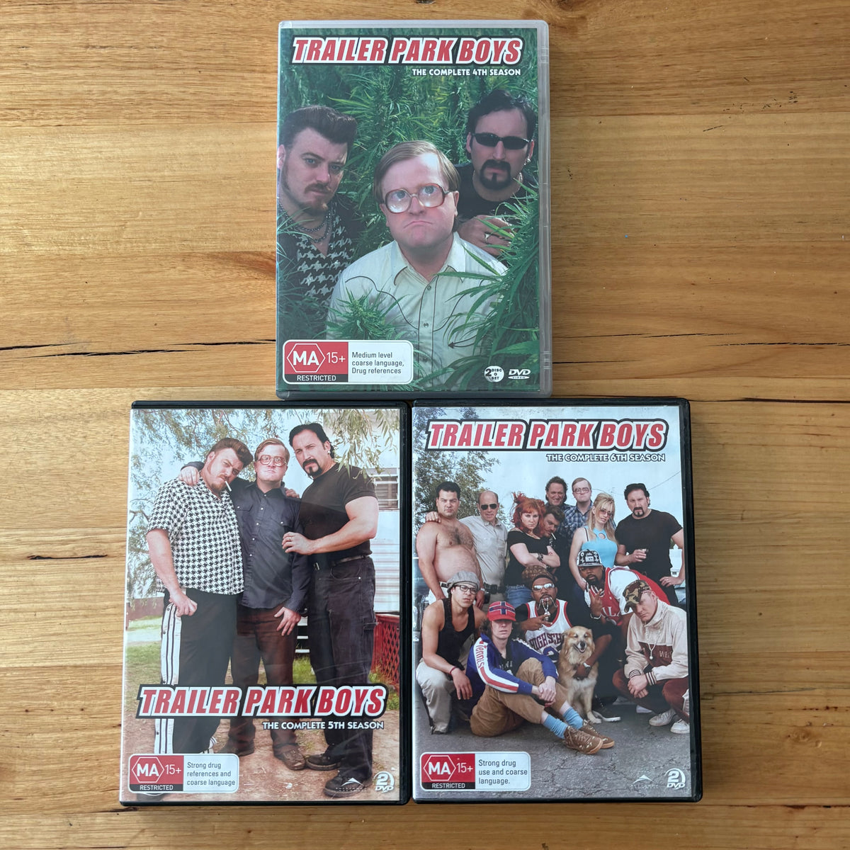 Trailer Park Boys Complete Seasons 4-6 DVD Comedy NTSC 4 VGC