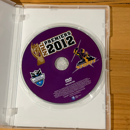 Melbourne Storm NRL Premiers 2009 and 2012 DVD Grand Final PAL 4 VGC